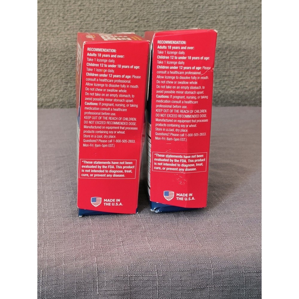 2 Pack Cold-EEZE Defend-EEZE Immune Support 30 Elderberry Flavor Lozenges no Exp - Picture 5 of 7